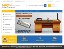 Tablet Screenshot of laseratl.com.pl